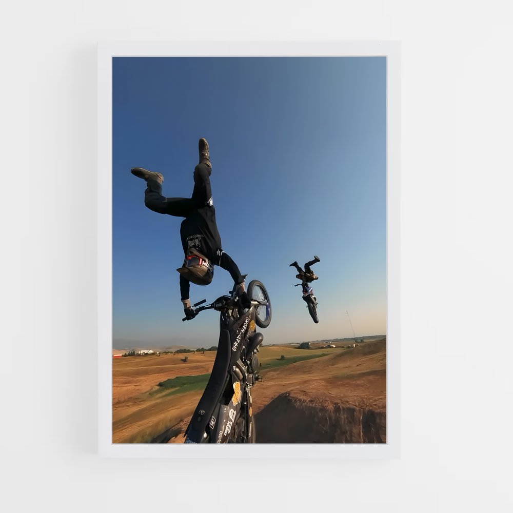 Poster Freestyle Fever – affiche Motocross freestyle (vue 3)